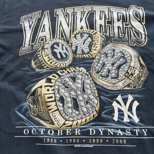 New York Yankees October Dynasty Tee Mitchell & Ness MLB Medium World Series